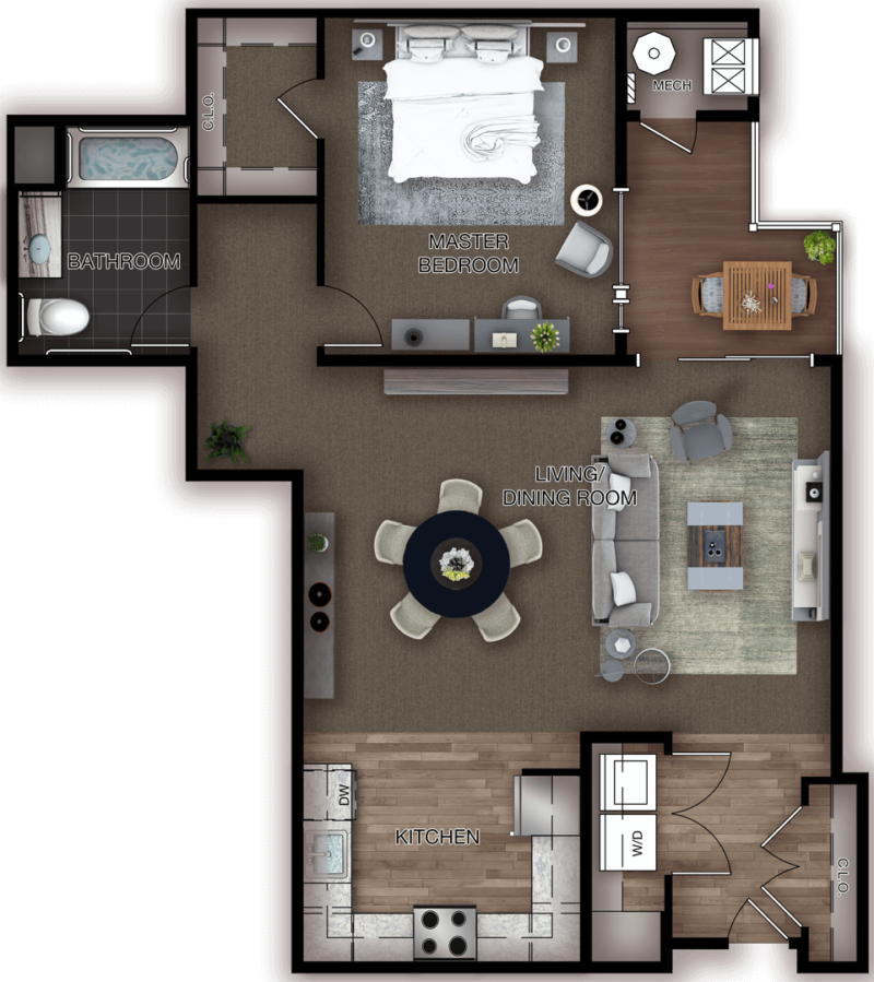 Next at Xchange Apartment in Secaucus Features & Floor Plans